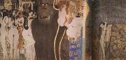 Gustav Klimt Beethoven Frieze (mk20) oil